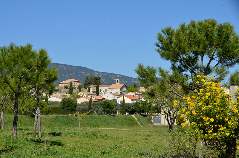 Le village de la Motte d'Aigues -sud Luberon