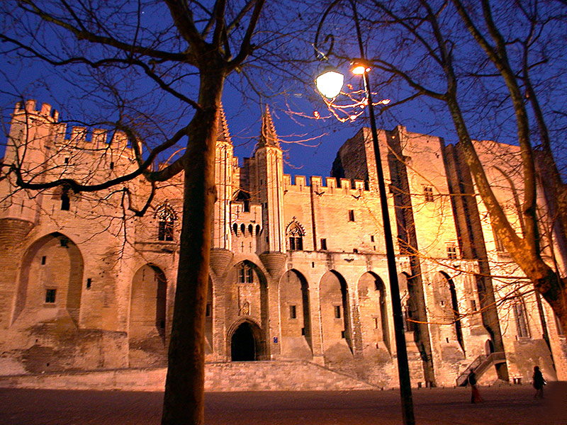 Palais des papes,Monument du Vaucluse