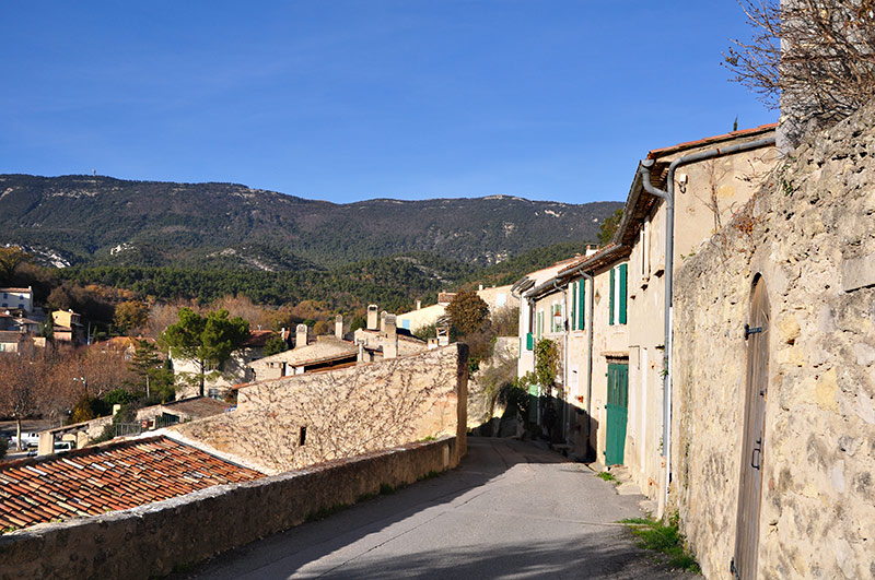 Le village de Cabrieres d'Aigues,Sud Luberon