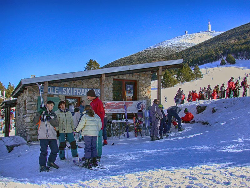 La station de ski du Mont-Serein 