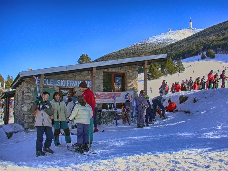 La station de ski du Mont-Serein