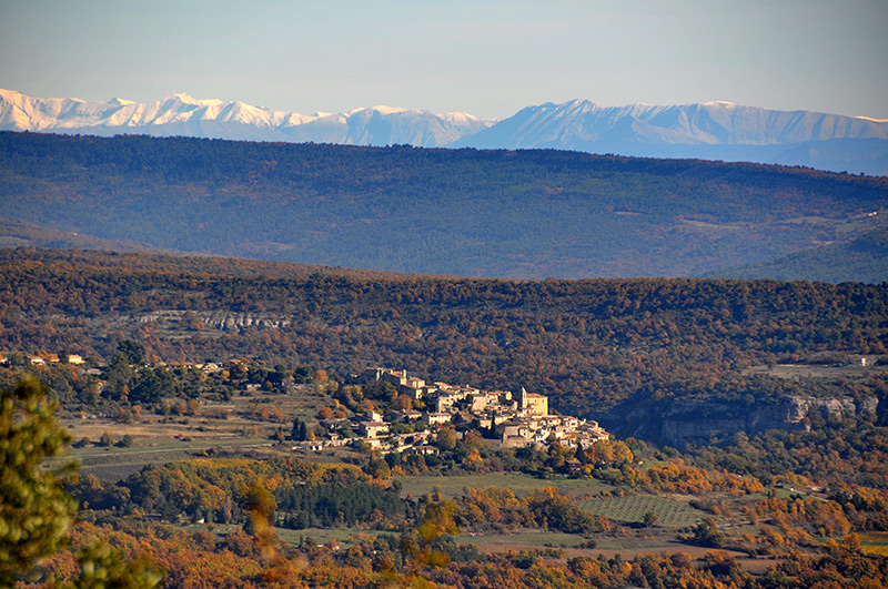 Le village de Blauvac