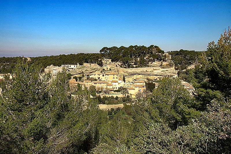 Le village de Saumane,Monts de Vaucluse