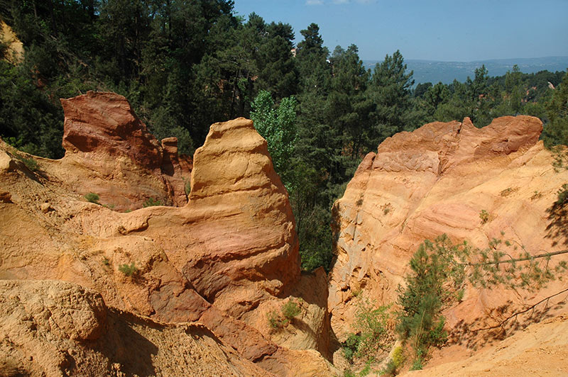 Le sentier des Ocres  diaporama