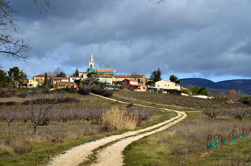 Le village de Villars,Luberon
