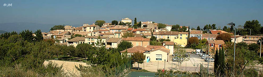 panorama du village  la bastidonne