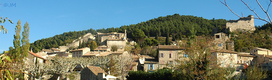 le village de Gigondas,Dentelles de Montmirail,Haut-Vaucluse