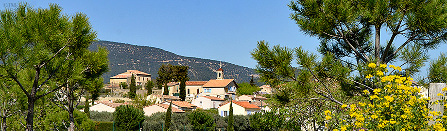 le village de la Motte d'Aigues,Sud du Luberon