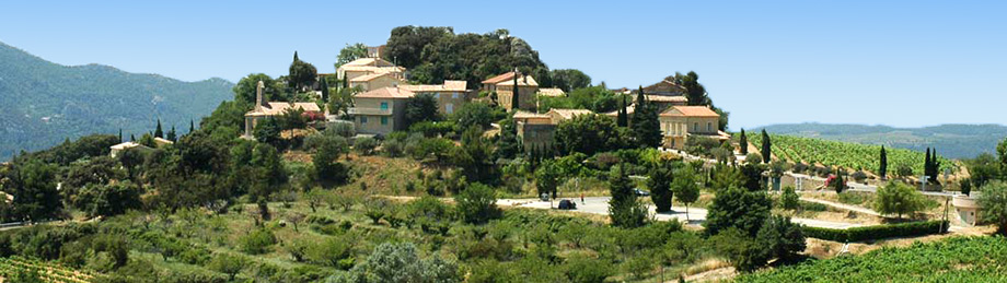 Le Village de Suzette auCoeur des Dentelles de Montmirail Vaucluse