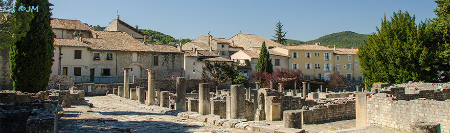 Les fouilles de la Villasse ,Ville Basse de Vaison La romaine