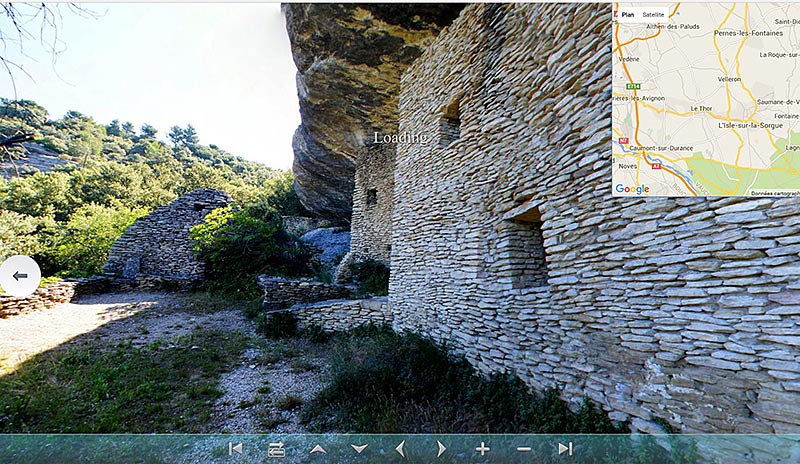 Bergerie troglodytique de la combe de Marcouly à Saumane