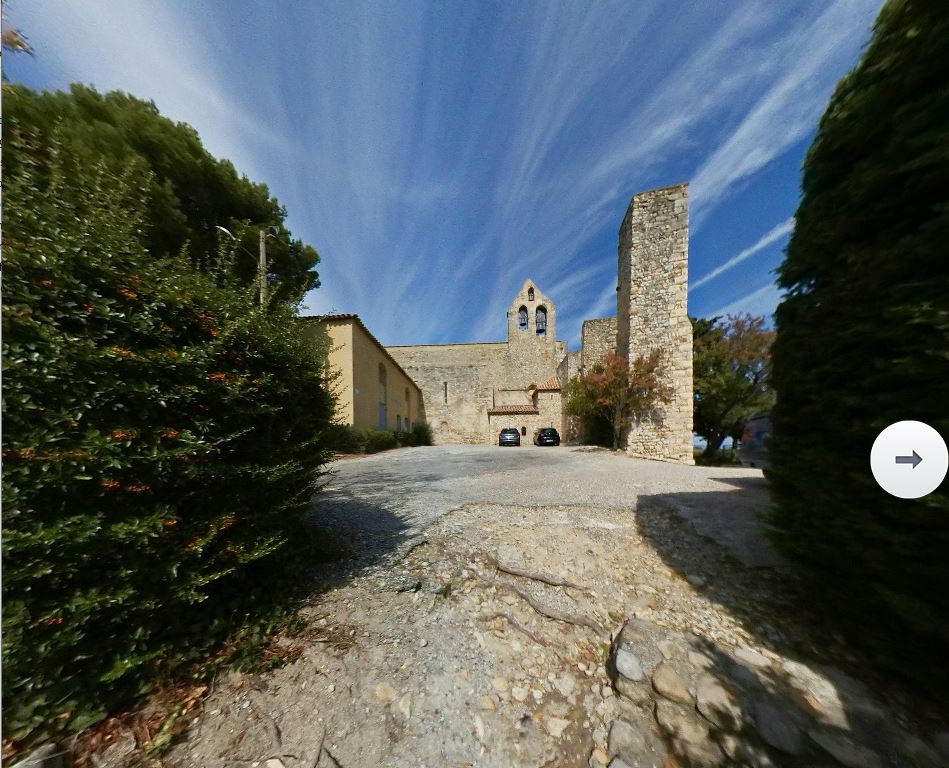 visite virtuelle à 360° du village viticole de Rasteau